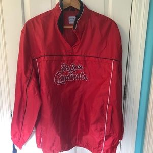 St. Louis Cardinals Windbreaker Quarter ZIP